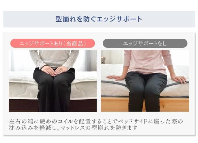 【10:00〜P5%還元】 ベッド マットレス付き シングルベッド マットレス付 シングル 2口コンセント付き宮棚 ローベッド  シングル 連結 フロアベッド ポケットコイルマットレス 木製 マットレスセット ベッドフレーム ベットフレーム  連結ベッド_17