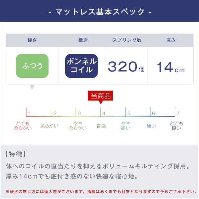 ベッド マットレス付き シングル すのこ すのこマット 折りたたみ 折りたたみマット 二つ折り 布団 桐 除湿 除湿マット マットレス 折り畳み ボンネルコイルマットレス スプリングマットレス ボンネルマットレス_15