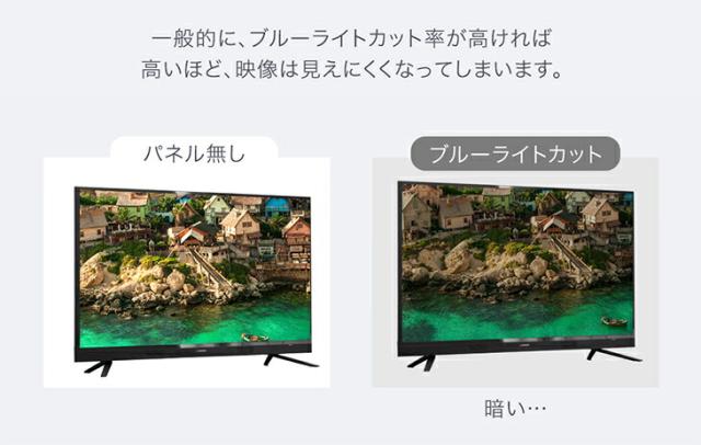 【10:00〜P5%還元】 カット率55.5％ テレビ保護パネル 3mm厚 ブルーライトカット 50インチ ブルーライト 液晶テレビ 保護パネル 固定 テレビ 保護フィルム フィルム 子ども保護 液晶保護パネル テレビカバー 有機ELテレビ_10