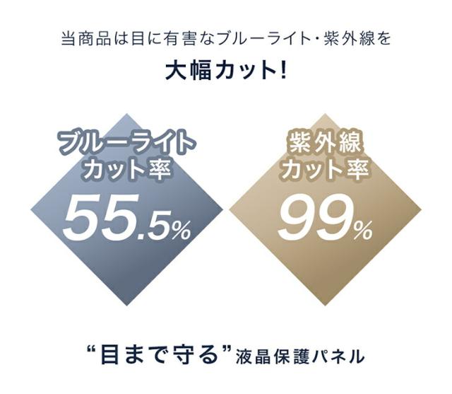 【10:00〜P5%還元】 カット率55.5％ テレビ保護パネル 3mm厚 ブルーライトカット 50インチ ブルーライト 液晶テレビ 保護パネル 固定 テレビ 保護フィルム フィルム 子ども保護 液晶保護パネル テレビカバー 有機ELテレビ_3
