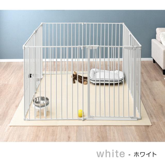大型犬対応 バリアフリー ペットサークル 高さ100cm 超ハイタイプ 2