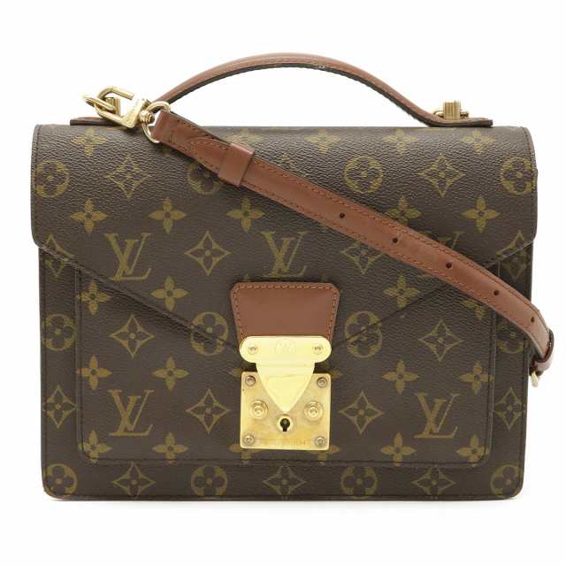 【バッグ】LOUIS VUITTON ルイ ヴィトン モノグラム モンソー26 セカンドバッグ クラッチバッグ ハンドバッグ 2WAY  ショルダーバッグ M51｜au PAY マーケット