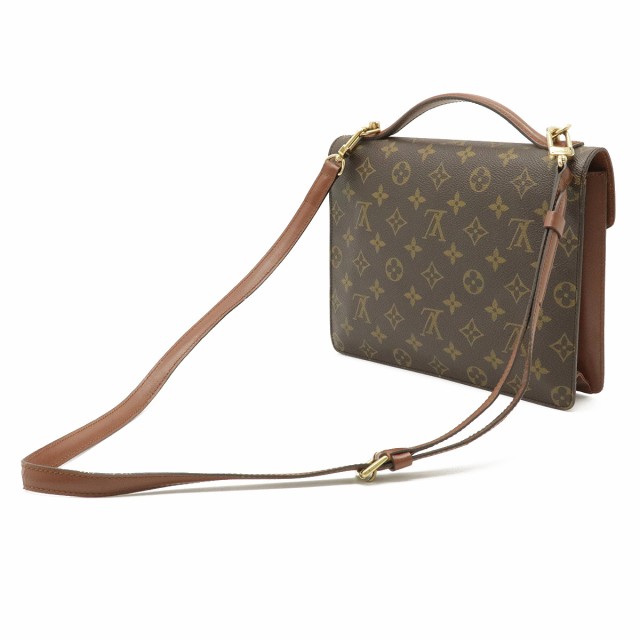 【バッグ】LOUIS VUITTON ルイ ヴィトン モノグラム モンソー26 セカンドバッグ クラッチバッグ ハンドバッグ 2WAY  ショルダーバッグ M51