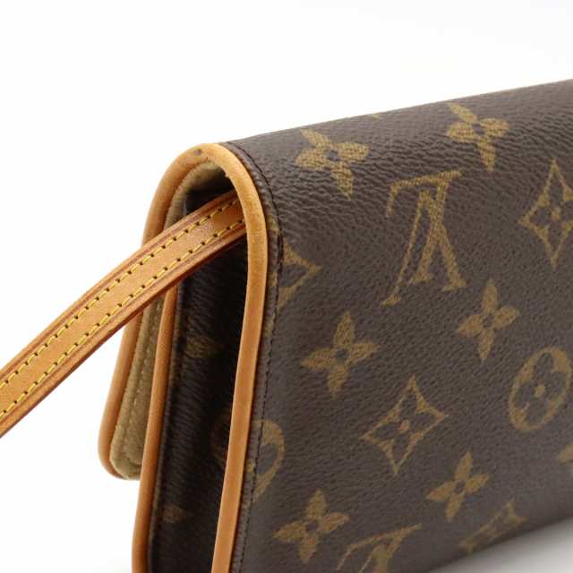 【バッグ】LOUIS VUITTON ルイ ヴィトン モノグラム ポシェットツインGM ショルダーバッグ 斜め掛けショルダー 2WAY クラッチバッグ  M518