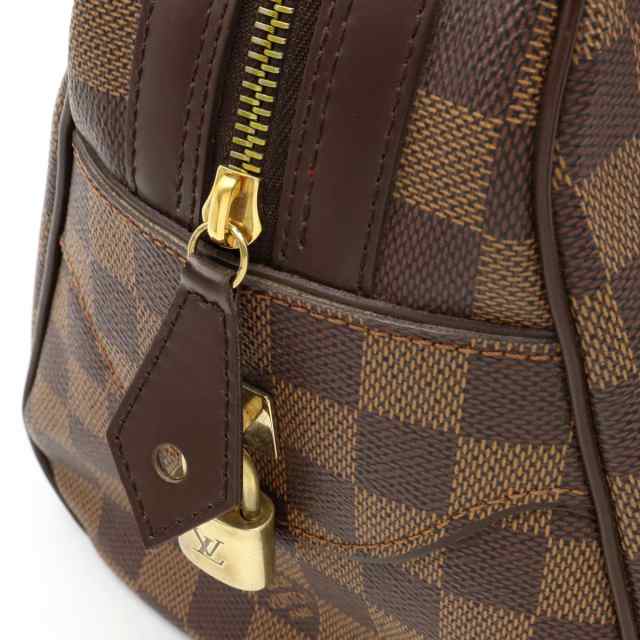 バッグ】LOUIS VUITTON ルイ ヴィトン ダミエ ドゥオモ ハンドバッグ