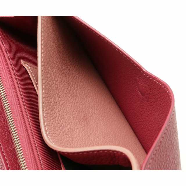 【財布】LOUIS VUITTON ルイ ヴィトン ポルトフォイユ マイロックミー 2つ折長財布 二つ折り長財布 バイカラー レザー ピンク  シルバー金｜au PAY マーケット
