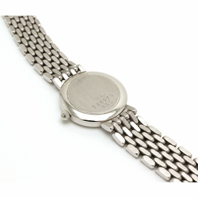 【ウォッチ】Chopard ショパール ドレスウォッチ ホワイト文字盤 750 K18WG 金無垢 レディース クォーツ 腕時計 ｜au PAY  マーケット