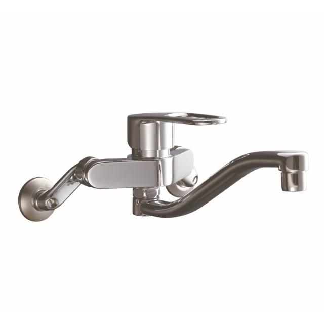 LIXIL  INAX 壁付シングルレバーキッチン水栓 エコハンドル（寒冷地） RSF-863YN