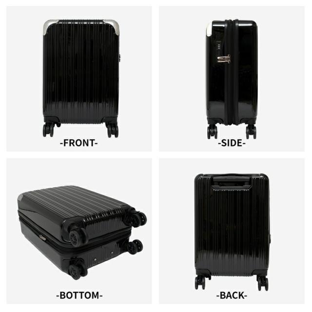 拡張式スーツケース　ブラック　ＫＷＨ１４−０３２３−ＢＫ コーナンオリジナル_9