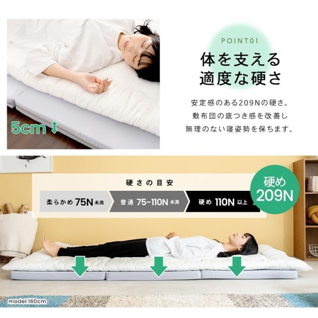 硬質ウレタンでしっかりささえるマットレス　Ｓ　厚み（約）５ｃｍ コーナンオリジナル_2