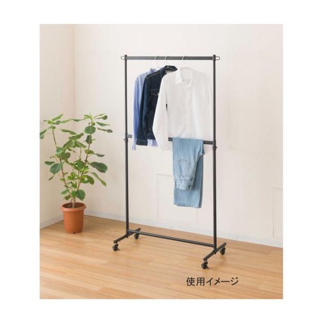 ドウシシャ　高耐荷重インテリアハンガー２　ＢＫ　ＬＩＨ２−１００ＢＫ