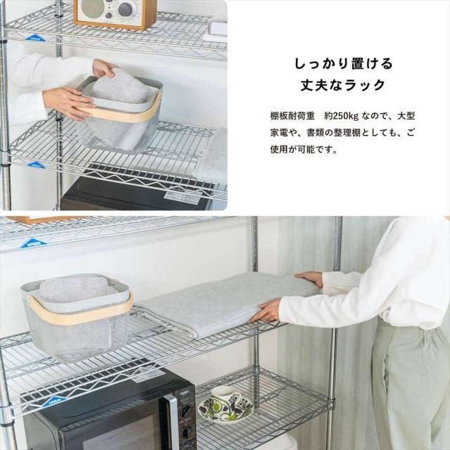 パワーラックα5段L 120W メタルラック 棚 システムラック 収納棚 