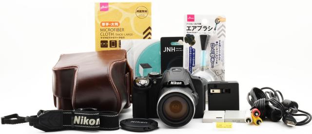 美品 COOLPIX P520 ブラック 即日発送 デジカメ Nikon 本体 あすつく 土日祝発送OK