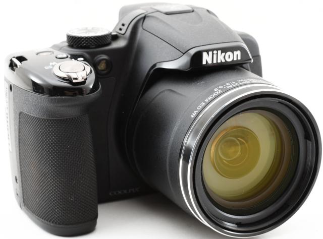ニコン コンデジ Nikon COOLPIX P520 ブラック 中古 新品SDカード付き 
