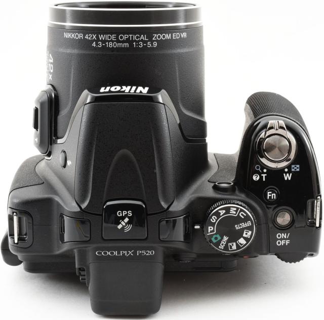 美品 COOLPIX P520 ブラック 即日発送 デジカメ Nikon 本体 あすつく 土日祝発送OK