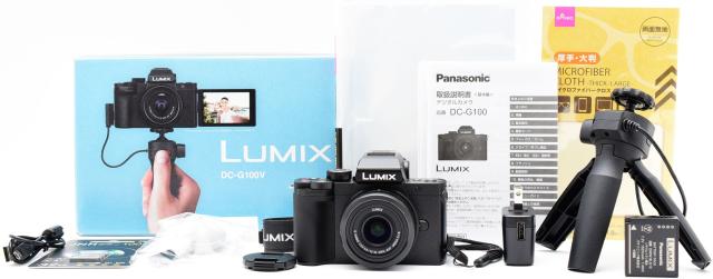 パナソニック ミラーレス Panasonic LUMIX DC-G100V 標準ズームレンズ