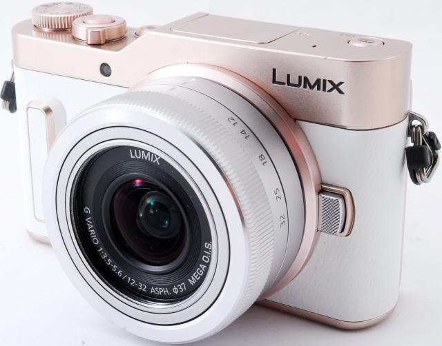 【美品】　Panasonic Lumix GF10 ホワイト　ダブルレンズキット 格安レンタル】パナソニック LUMIX DC-GF10 ダブルレンズキット