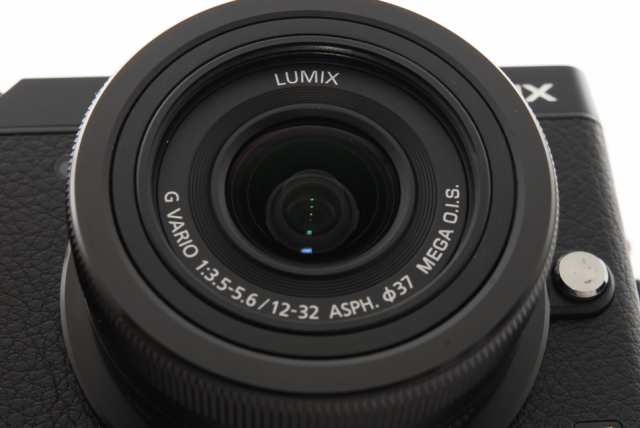 パナソニック ミラーレス Panasonic LUMIX DMC-GX7MK2K 標準ズームレンズキット ブラック 中古 新品SDカード付き  Wi-Fi搭載