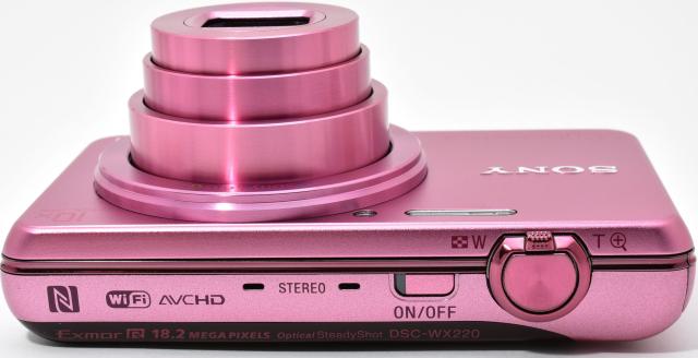 ソニー コンデジ SONY サイバーショット Cyber-shot DSC-WX220 ピンク 中古 Wi-Fi搭載 新品SDカード付き 届いてすぐに使える スマホに送れる 動画撮影 長期保証_5