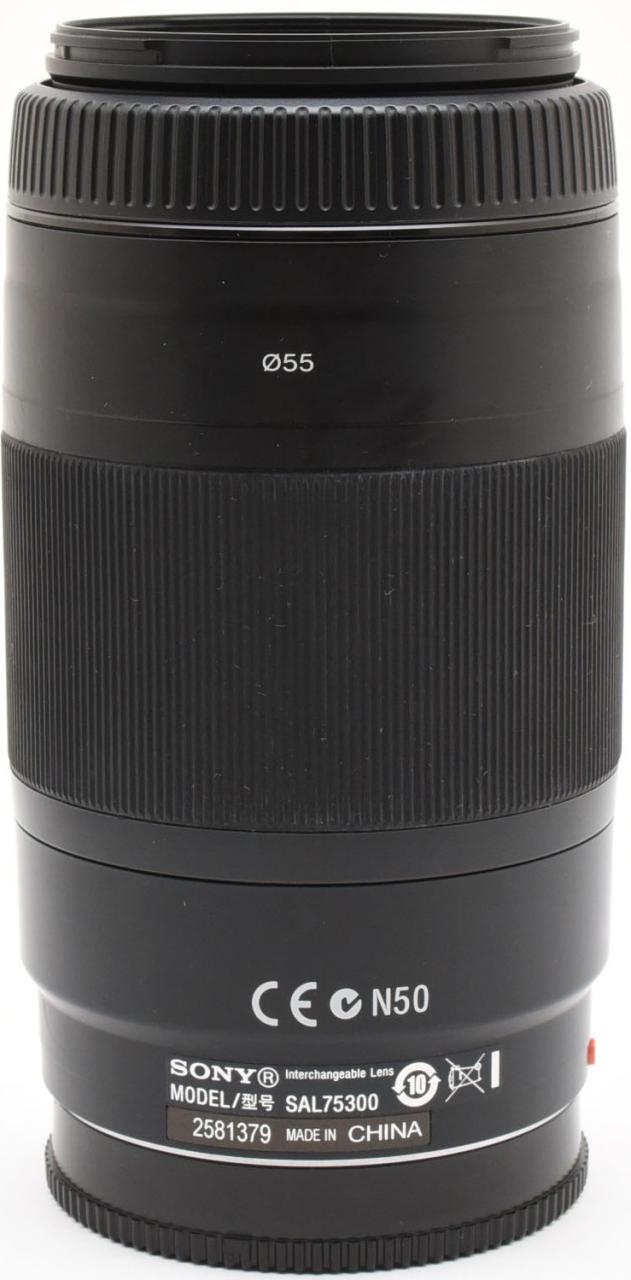 SONY ソニー75-300mm 望遠レンズ レンズフード付き