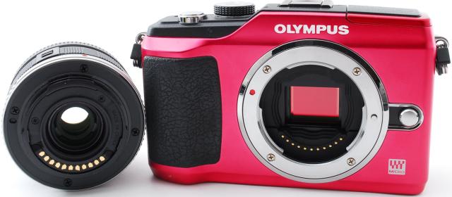 OLYMPUS E PL2 レッド　送料無料 Amazon | OLYMPUS ミラーレス一眼 PEN E-PL2 ボディ レッド E-PL2 BODY