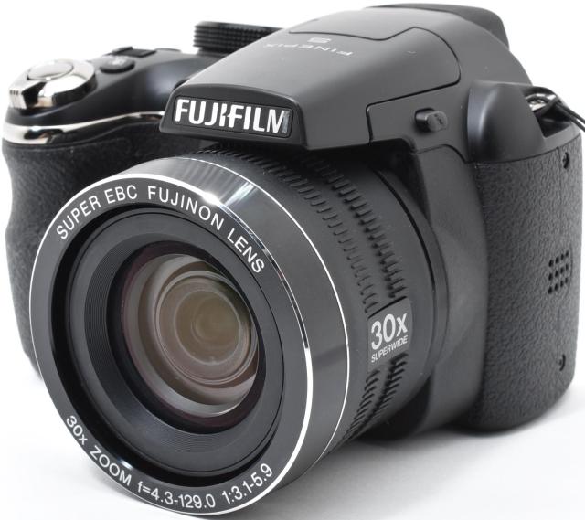 フジフィルム コンデジ FUJIFILM FinePix S4500 ブラック 中古 新品SDカード付き 届いてすぐに使える コンパクト 付属品充実 長期保証