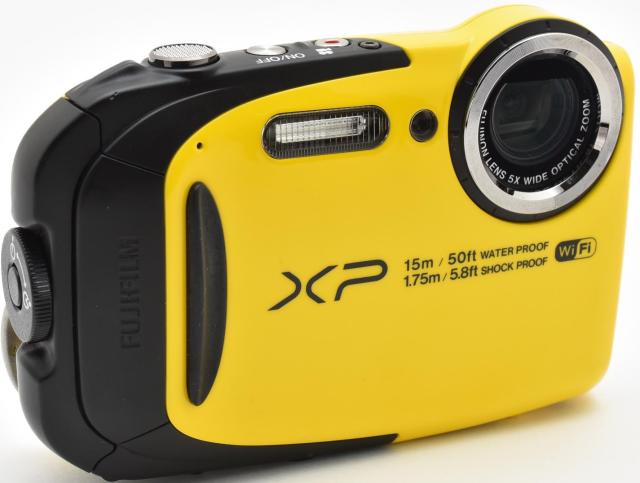 フジフイルム コンデジ FUJIFILM FinePix XP80 イエロー 中古 Wi-Fi