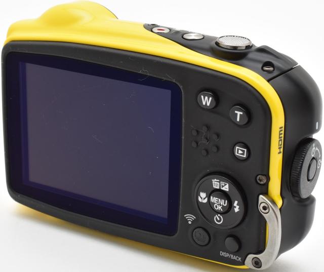 フジフイルム コンデジ FUJIFILM FinePix XP80 イエロー 中古 Wi-Fi