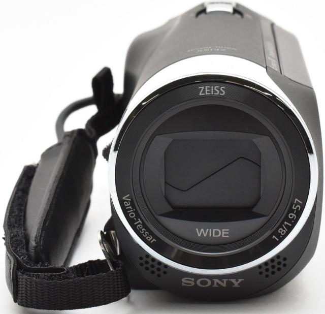 ビデオカメラ ソニー SONY HDR-CX470 ブラック 中古 新品SDカード付き