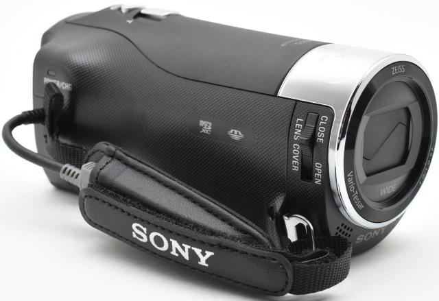 ビデオカメラ ソニー SONY HDR-CX470 ブラック 中古 新品SDカード付き