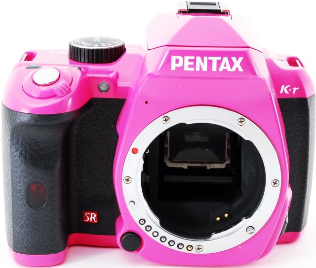 ペンタックス デジタル一眼 PENTAX K-R レンズキット ピンク×ブラック