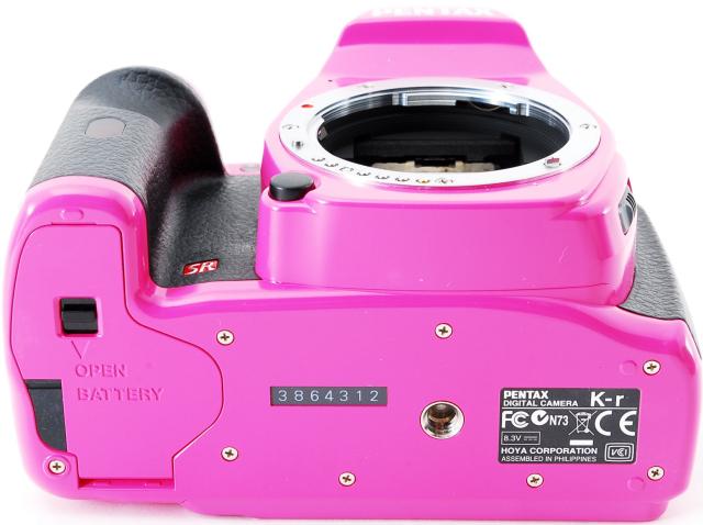 ペンタックス デジタル一眼 PENTAX K-R レンズキット ピンク×ブラック