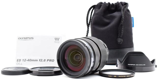オリンパス 交換レンズ OLYMPUS M.ZUIKO DIGITAL ED 12-40mm F2.8 PRO 中古 保証 美品 レンズフード＆レンズポーチ付き_11
