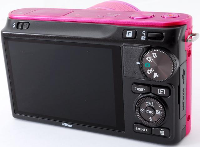 美品・箱付き】 Nikon ニコン1 J2 PINK ミラーレスカメ ボディ 【公式