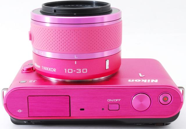 美品・箱付き】 Nikon ニコン1 J2 PINK ミラーレスカメ ボディ 【公式