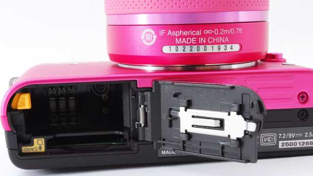 ニコン ミラーレス Nikon 1 J2 レンズキット ピンク スマホに