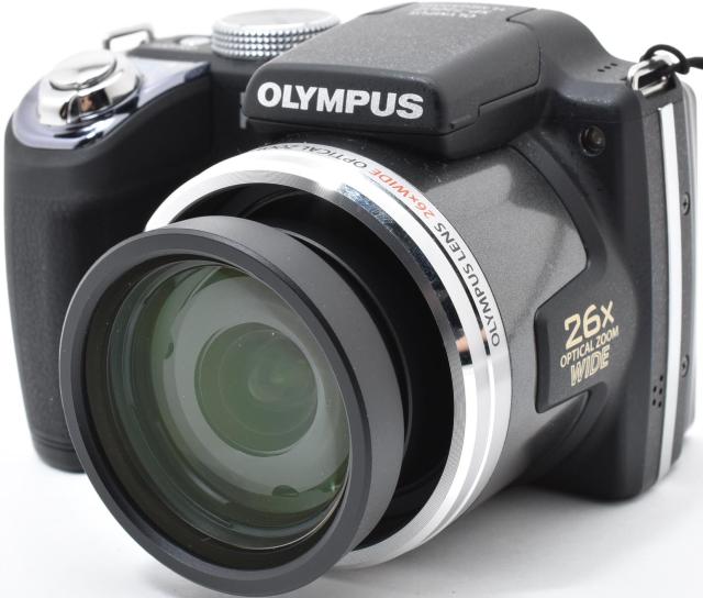 オリンパス コンデジ OLYMPUS SP-720UZ 中古 新品SDカード ＆ カメラケース付き 届いてすぐに使える 動画撮影 光学26倍ズーム 長期保証