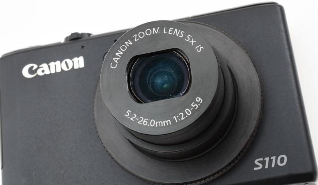キヤノン コンデジ CANON PowerShot S110 ブラック 中古 新品SDカード