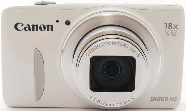 キヤノン コンデジ CANON PowerShot SX600 HS ホワイト 中古 Wi-Fi搭載