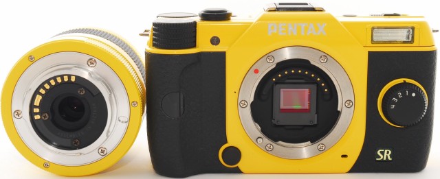 ペンタックス ミラーレス PENTAX Q7 レンズキット イエロー SDカード