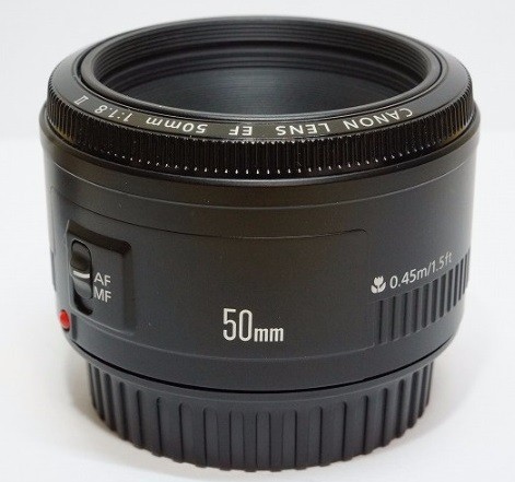 キヤノン 単焦点レンズ Canon EF 50mm F1.8 II 中古 保証