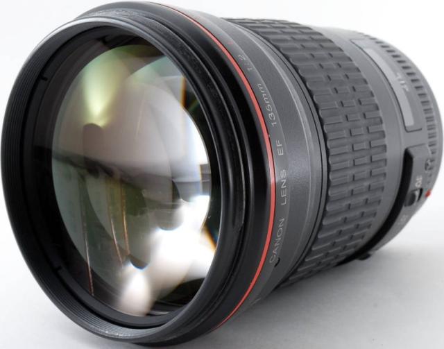 キヤノン 交換レンズ CANON EF135mm F2L USM フルサイズ対応 中古 保証の通販は