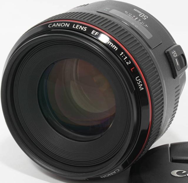 キヤノン 交換レンズ CANON EF50mm F1.2L USM フルサイズ対応 中古 保証