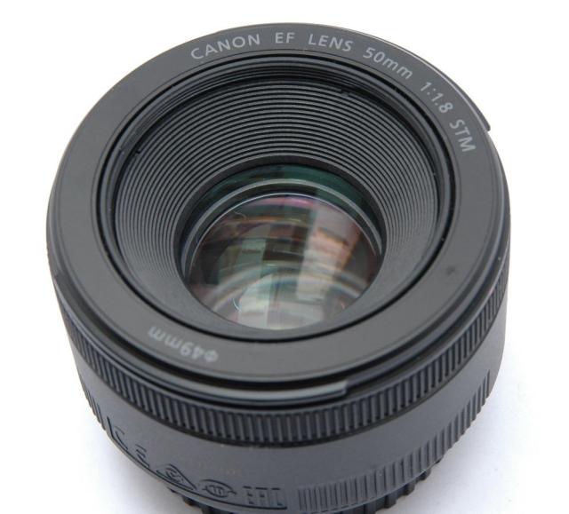 キヤノンCanon EF50mm f/1.8 STM 単焦点レンズ 美品》 単焦点レンズ CANON