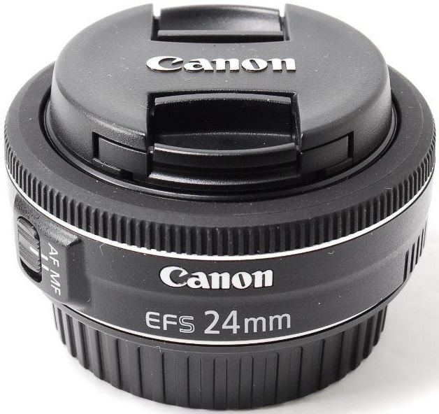 キヤノン 単焦点 レンズ CANON EF-S 24mm F2.8 STM APS-C対応 中古 保証
