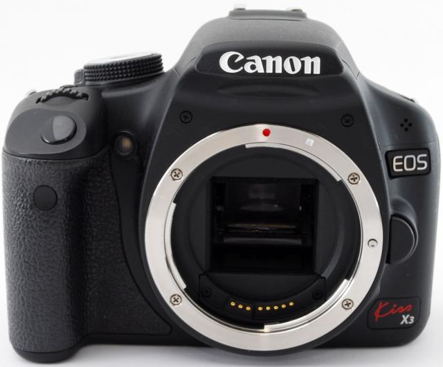 キヤノン デジタル一眼 CANON EOS Kiss X3 ダブルズームキット 中古 純正品 届いてすぐに使える 新品SDカード付き 長期保証_1