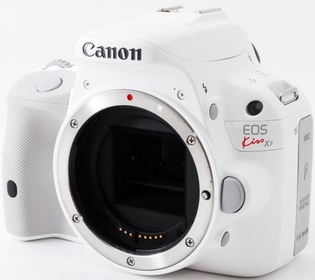 キヤノン デジタル一眼 CANON EOS Kiss X7 ホワイト ダブルレンズ  