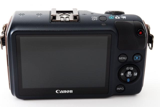 キヤノン ミラーレス CANON EOS M レンズキット ベイブルー 中古 新品