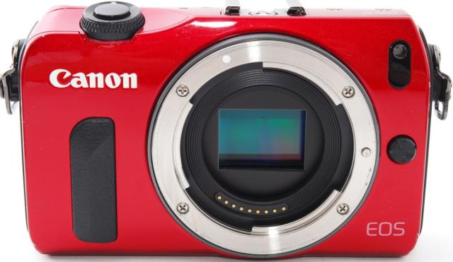キヤノン ミラーレス CANON EOS M レンズキット レッド スマホに キヤノン ミラーレス CANON EOS M レンズキット レッド スマホに