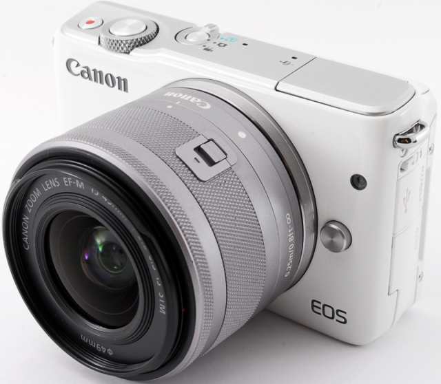 【美品】Canon キヤノン EOS M10 レンズキット【ブラック】